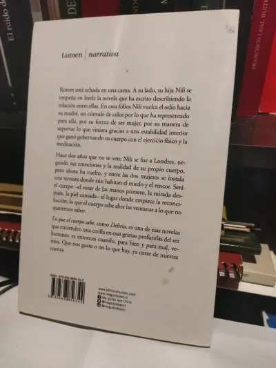 Libro 'Lo Que El Cuerpo Sabe' de David Grossman - miniatura 4
