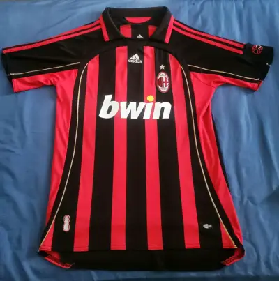 Polera retro del milan - miniatura 1