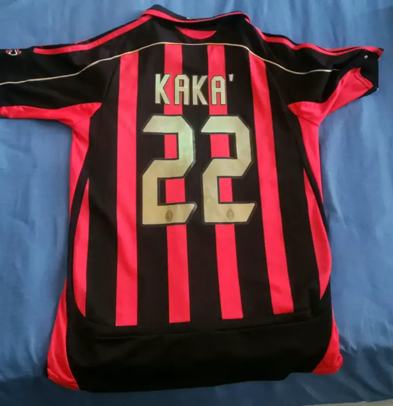 Polera retro del milan - 2