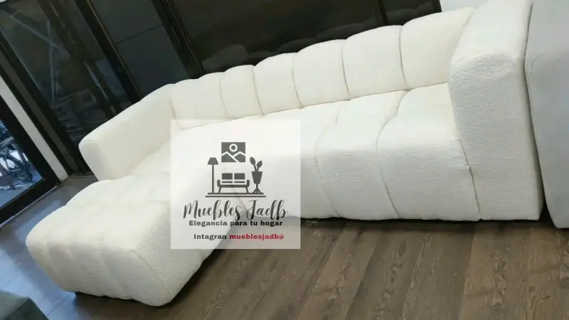 Living modular gris moderno y elegante - 5