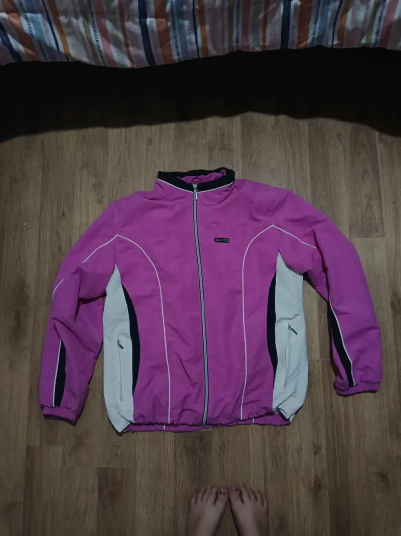 Chaqueta deportiva fucsia para mujer - 2