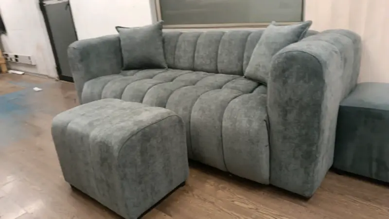 Living modular esquinero blanco moderno - 3