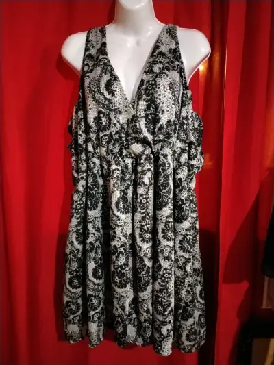 Traje de baño tipo Vestido  3xl a 4 xl - miniatura 1