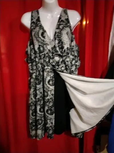 Traje de baño tipo Vestido  3xl a 4 xl - miniatura 4
