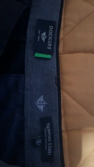 Pantalones Dockers Signature Khaki azul marino - miniatura 2