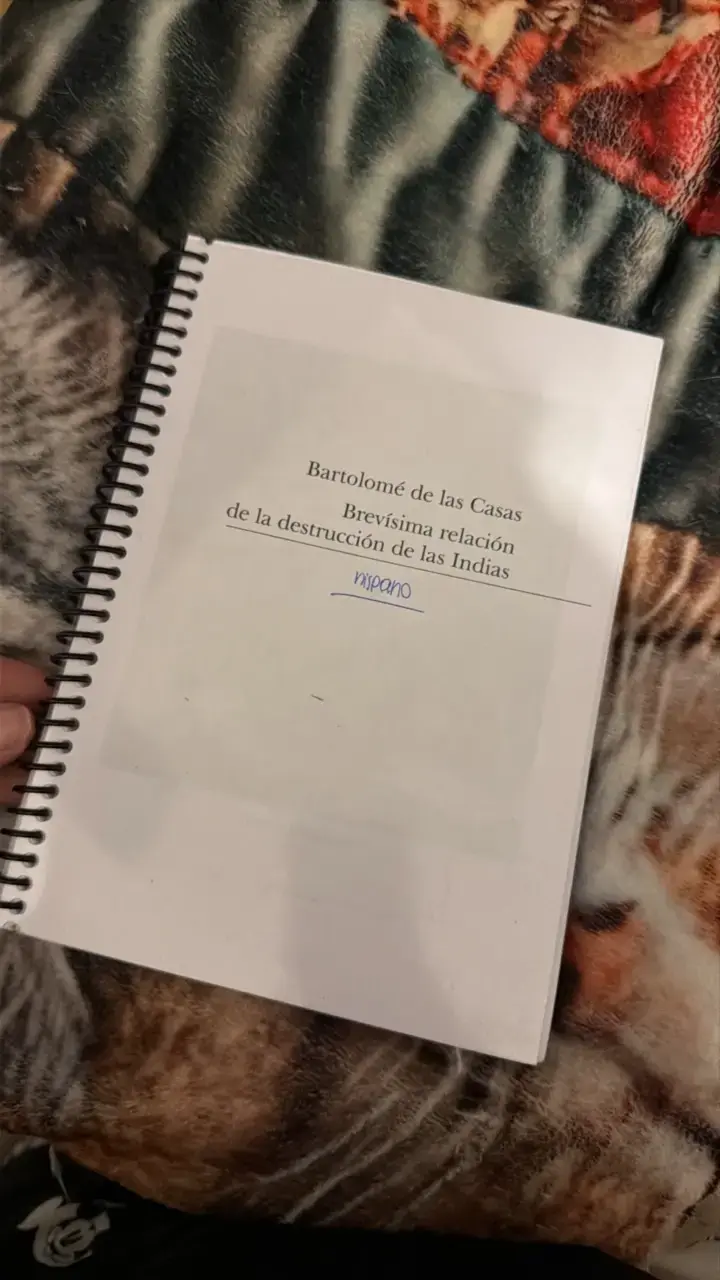 Libro Brevísima Relación de la Destrucción de las Indias