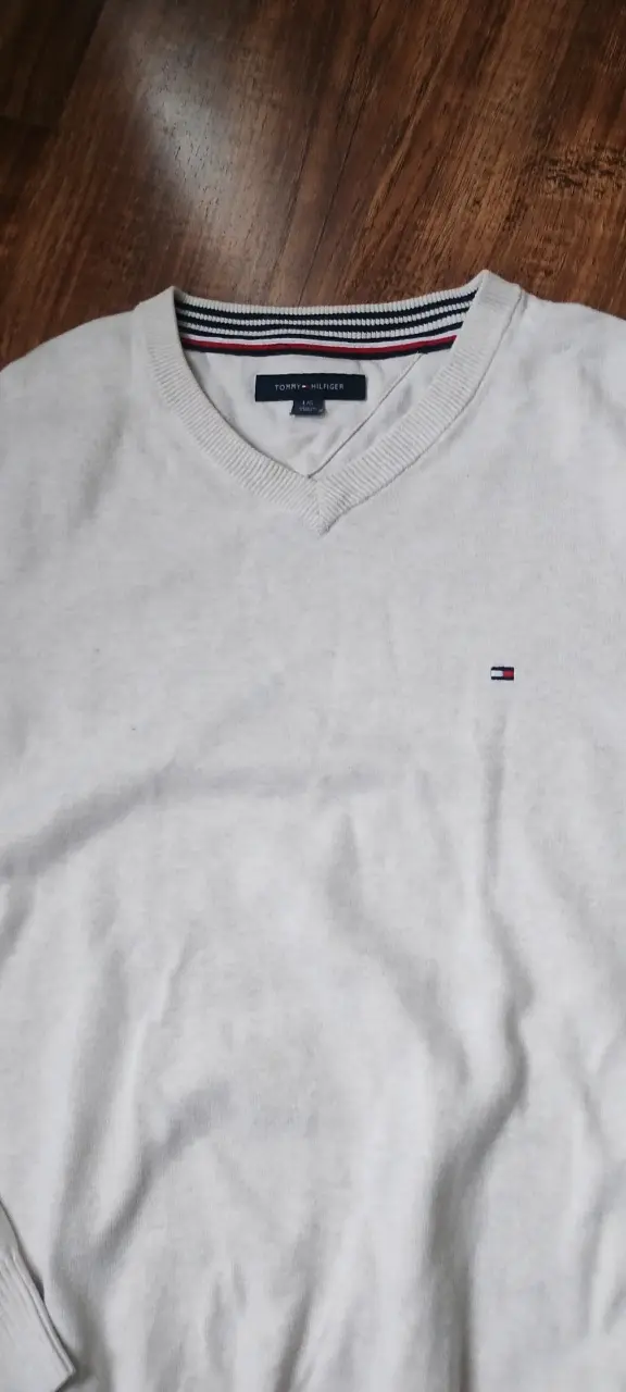 Suéter Tommy Hilfiger beige claro para hombre - 2