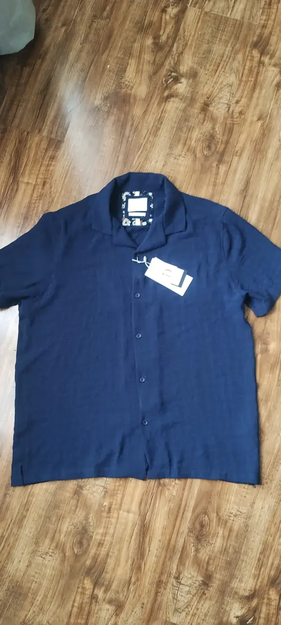 Camisa azul de hombre Cactus Man Ricky Singh