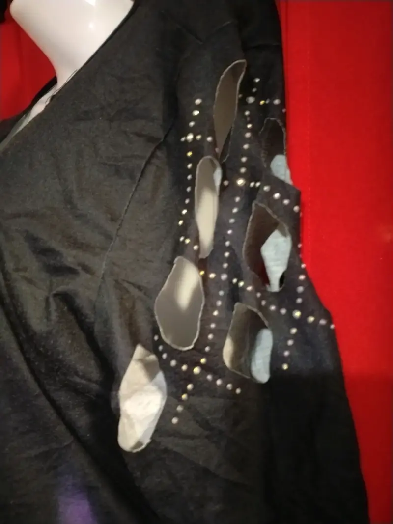 Polera de mujer con cierre y diseño degradado - 4