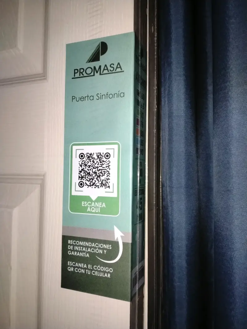Puerta Promasa Sinfonía 200x90 cm - 3