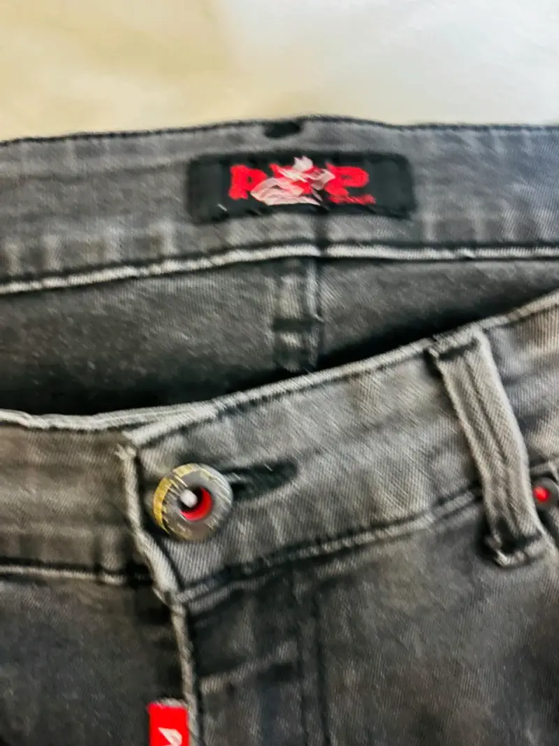 Jeans negros para hombre talla 46 - 2
