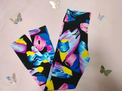 Leggings deportivos estampados coloridos - miniatura 1