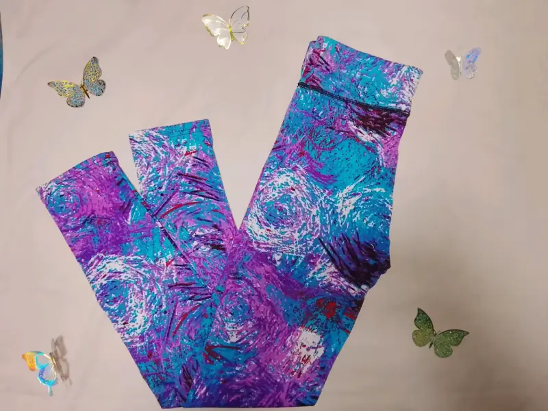 Leggings deportivos estampados coloridos - 2