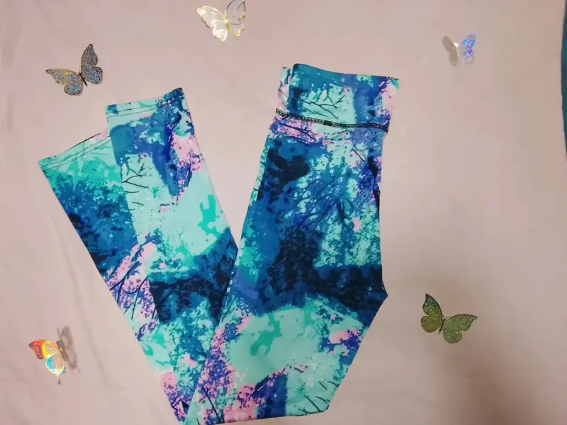 Leggings deportivos estampados coloridos - 3