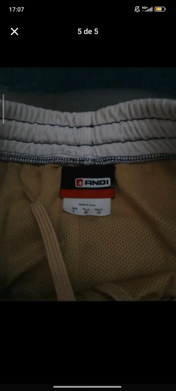 AND1 Vintage / Basket Retro  Talla L - 5