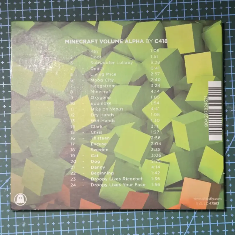 CD Minecraft Volume Alpha - C418 - 3