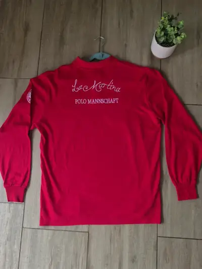 Polera Polo Roja La Martina Porsche - miniatura 3