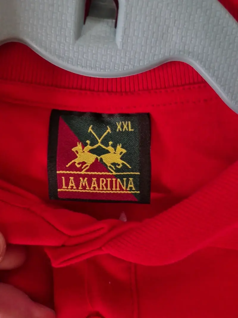 Polera Polo Roja La Martina Porsche - 4