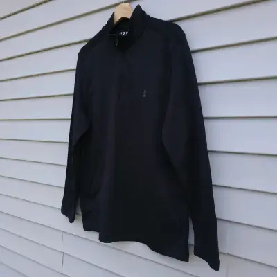 Polerón negro Izod Golf para hombre - miniatura 2