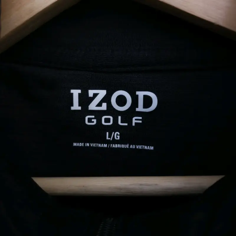 Polerón negro Izod Golf para hombre - 3