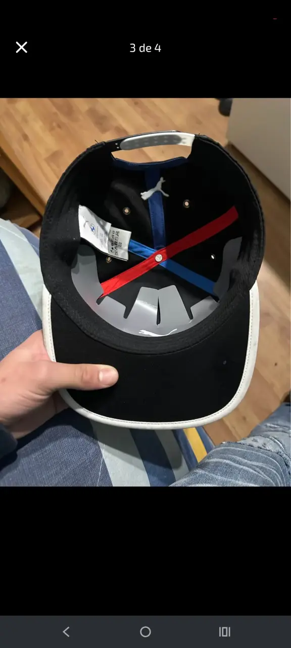 Gorra Negra BMW Motorsport Puma - 2