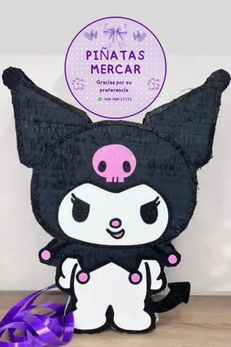 Piñata de personaje animado con diseño colorido - 2
