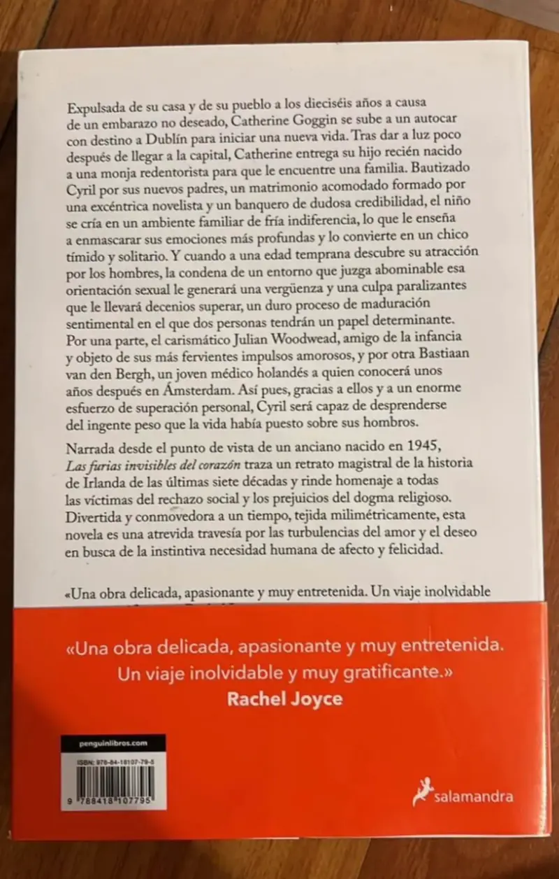 'Las Furias Invisibles del Corazón' de John B - 2