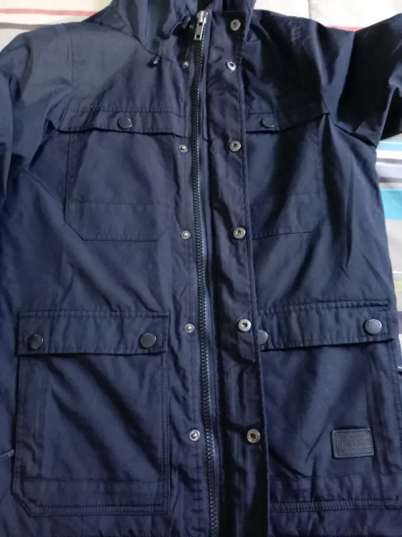 Chaqueta impermeable con capucha para niño - 3