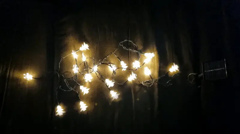Luces LED solares navideñas - 4