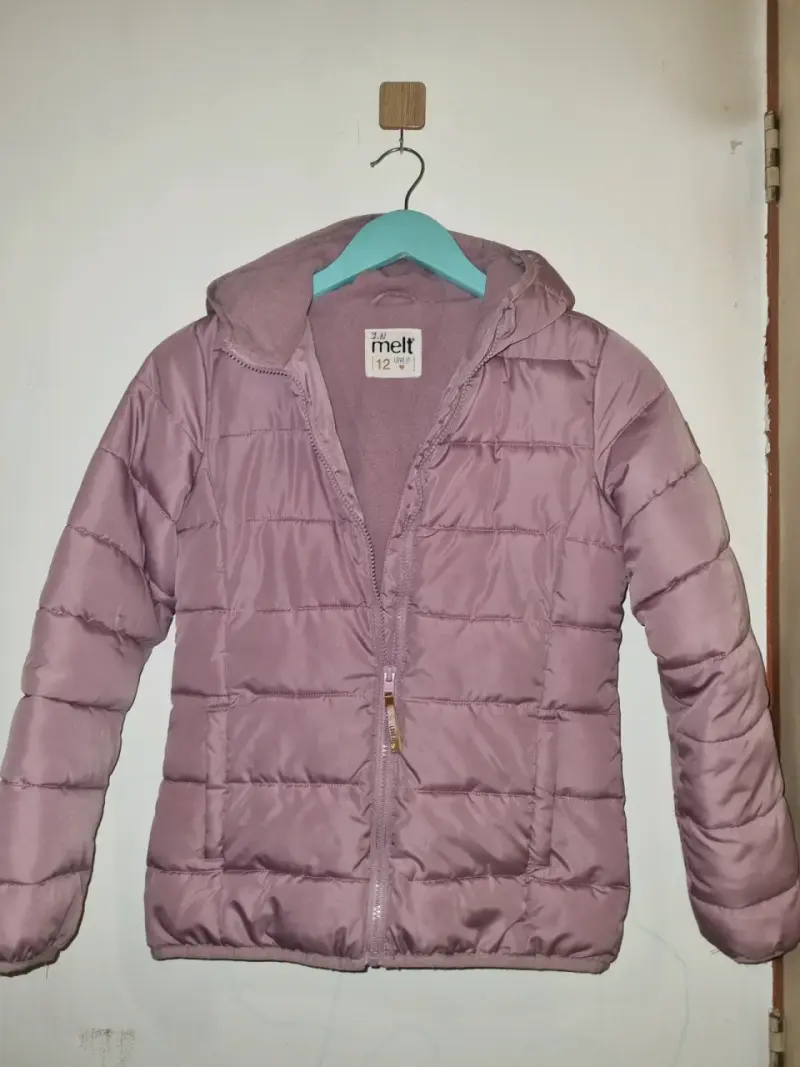 Parka de niña con polar por dentro