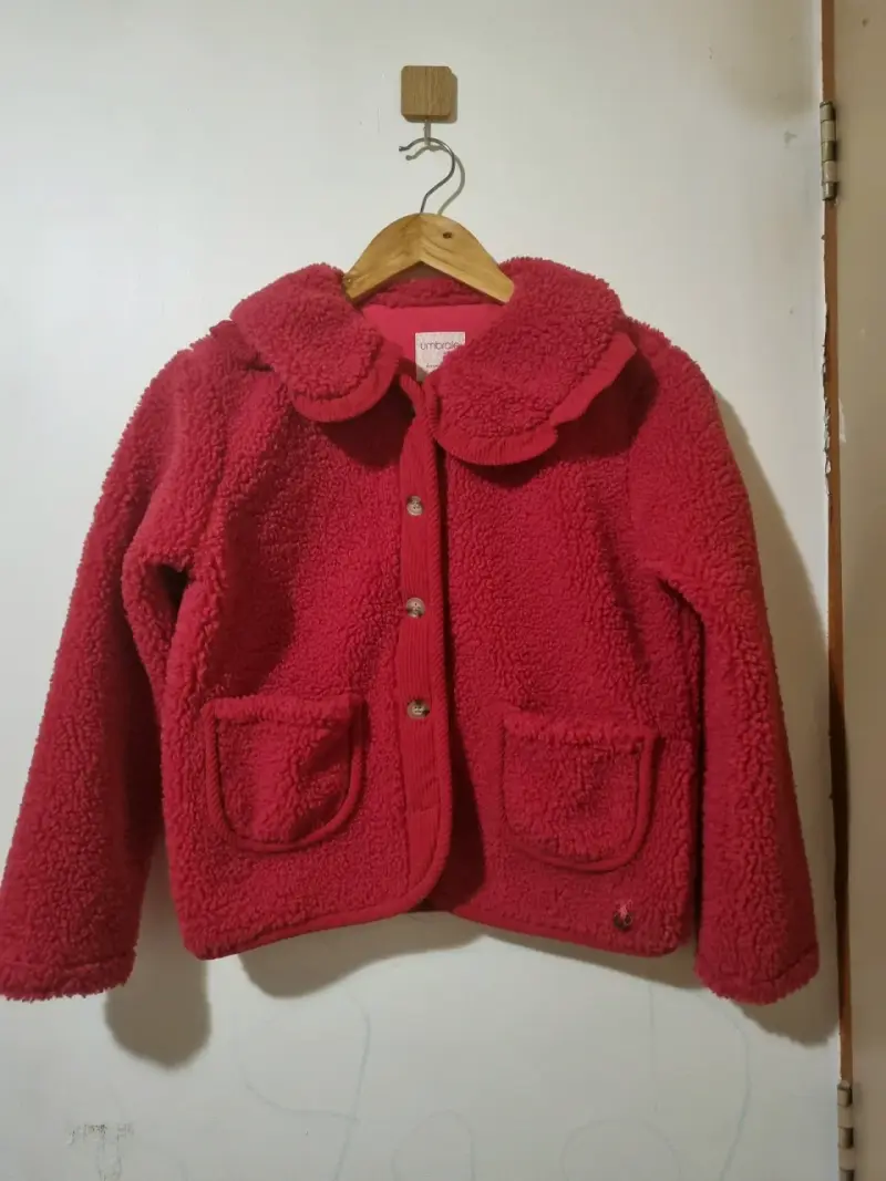 Chaqueta de niña completa con polar por dentro