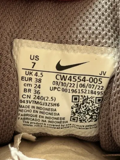 Zapatillas deportivas Nike Air Max gris y negro - miniatura 5