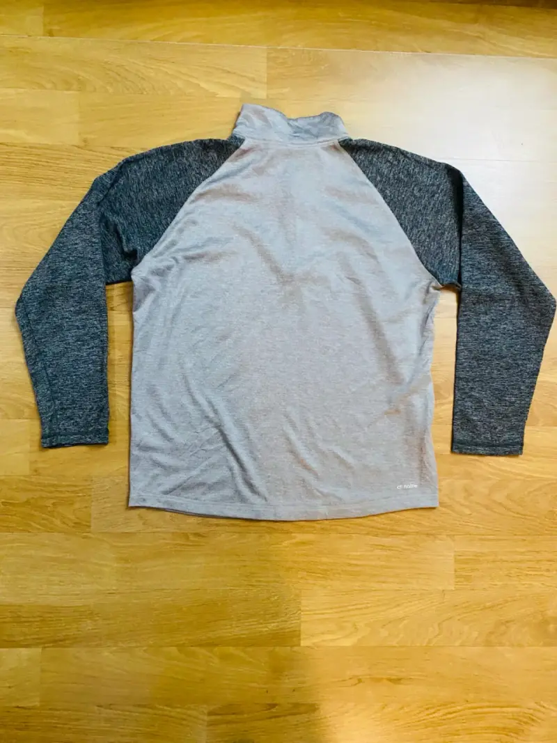 Polerón deportivo gris Adidas talla L - 3