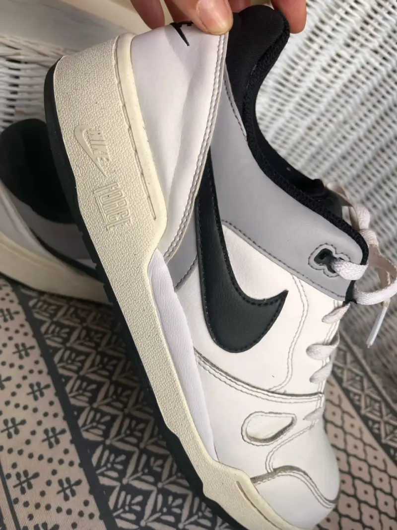 Zapatillas deportivas Nike Air Force blancas - 6