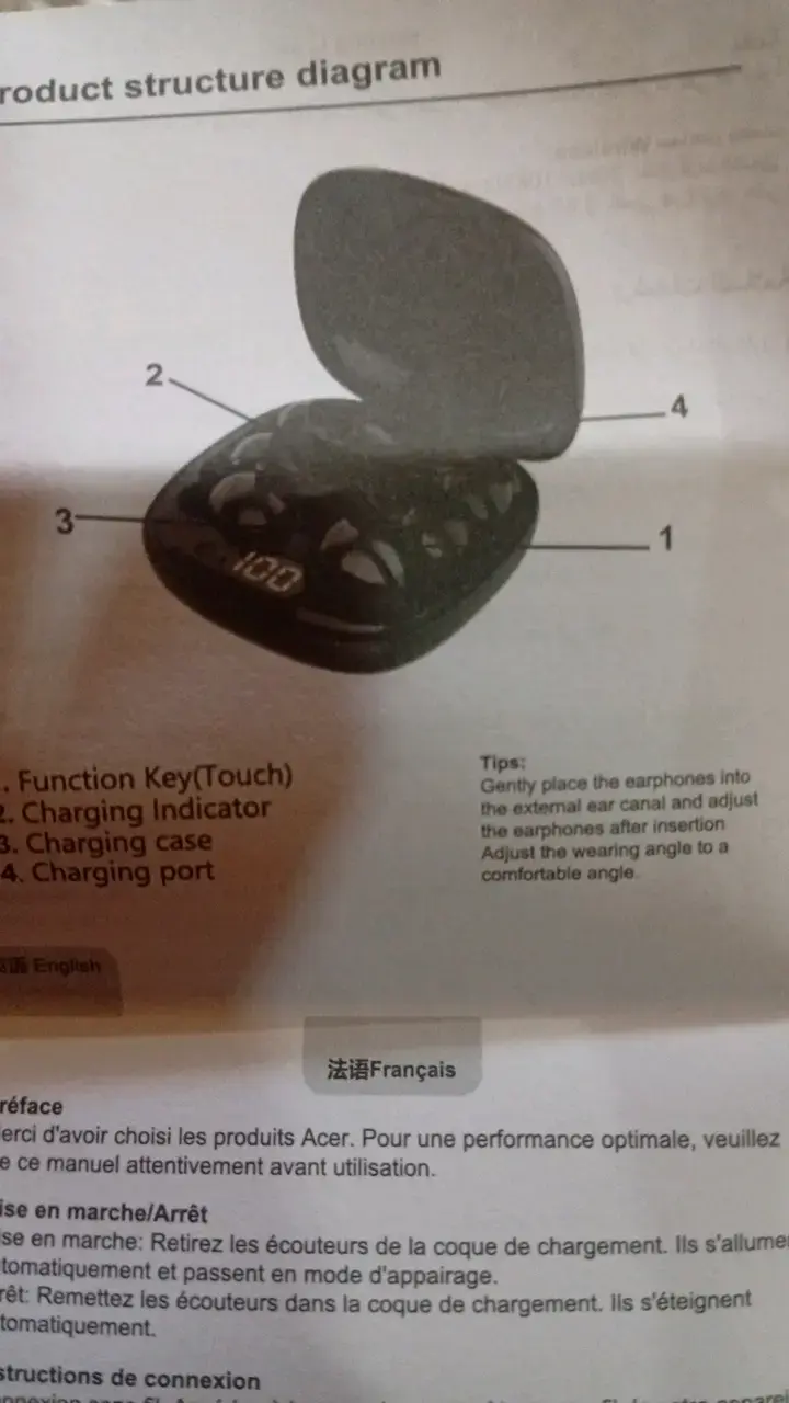 Auriculares Inalámbricos Acer OHR817 - 3