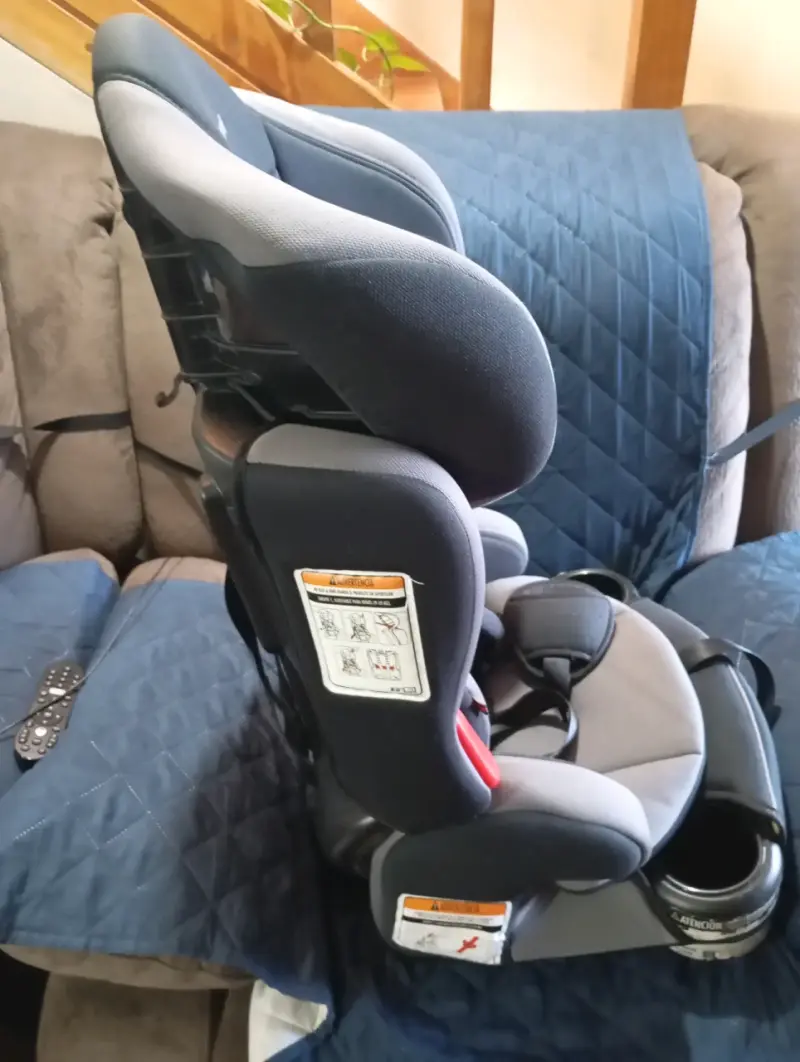 Silla de Auto para Bebé Infanti Gris y Negra - 4