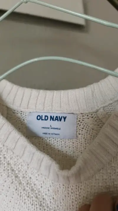 Suéter Blanco de Punto Old Navy - miniatura 3