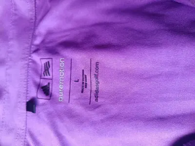 Polera Polo Morada Adidas Puremotion Talla L - miniatura 4