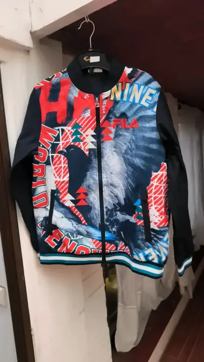 Chaqueta deportiva Fila estampada multicolor - miniatura 1