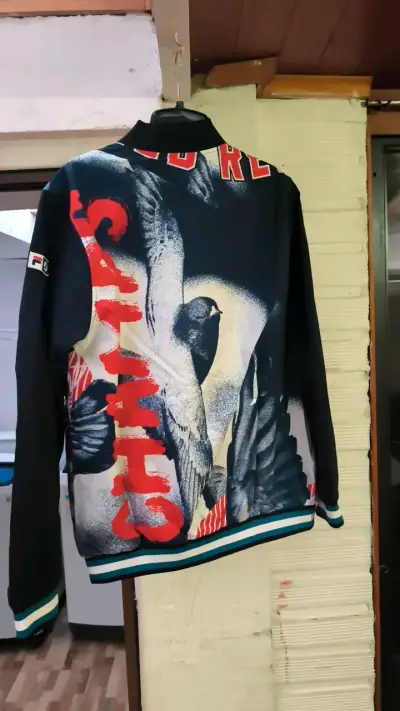 Chaqueta deportiva Fila estampada multicolor - miniatura 2