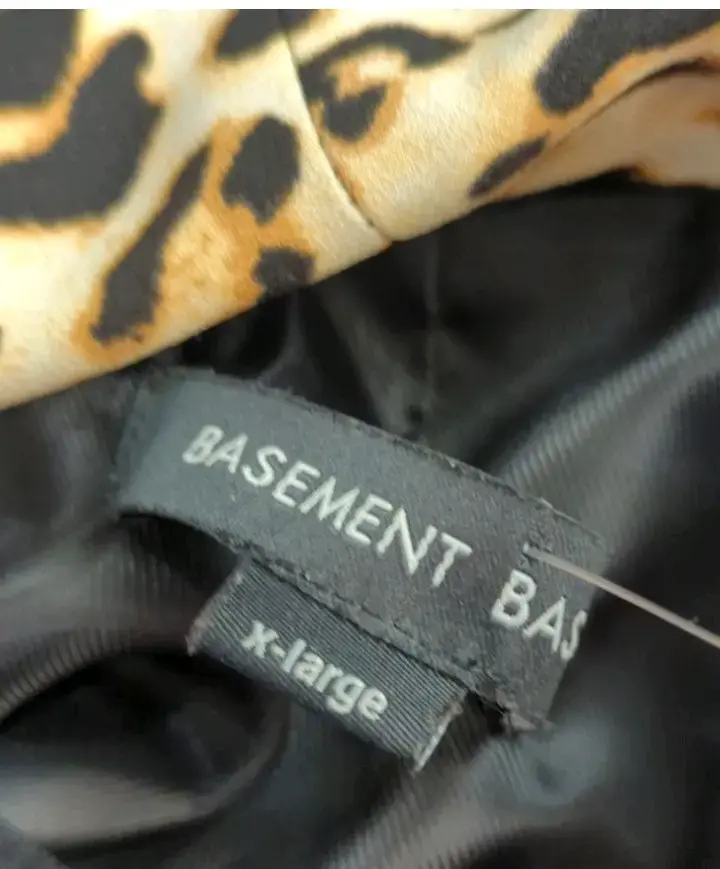 Blazer animal print Basement talla XL - 3