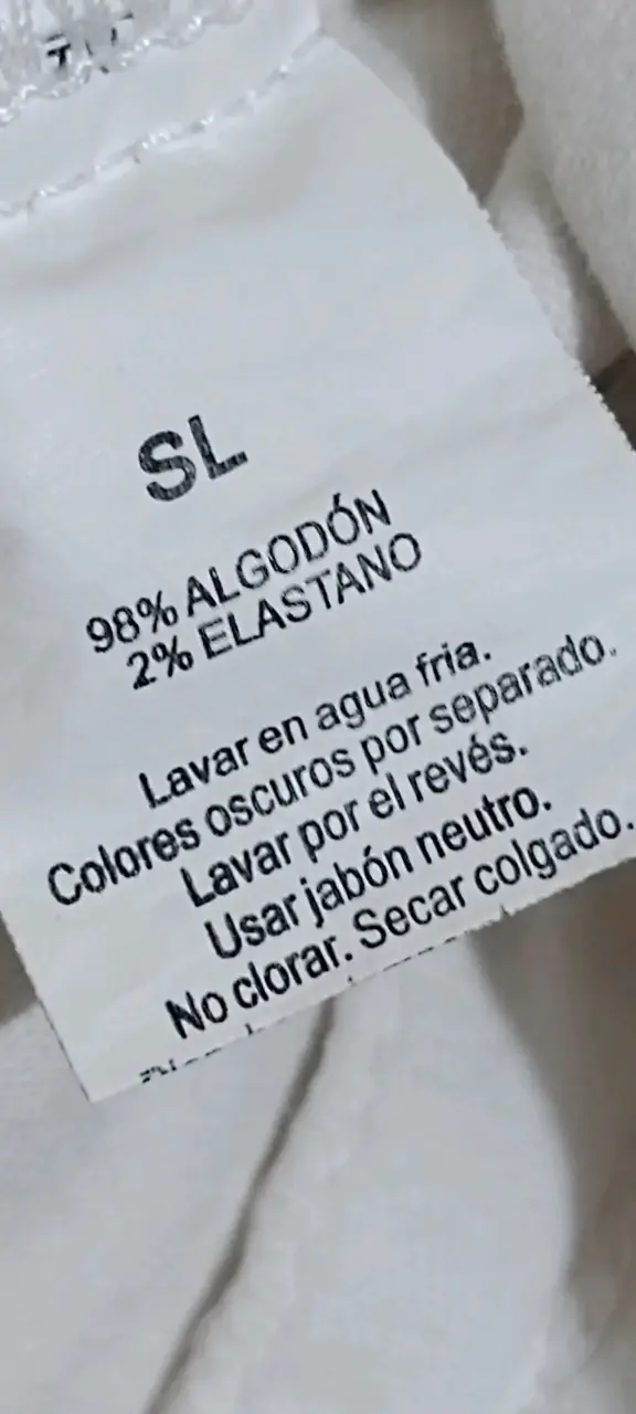 Chaqueta de mezclilla blanca para mujer talla XL - 3