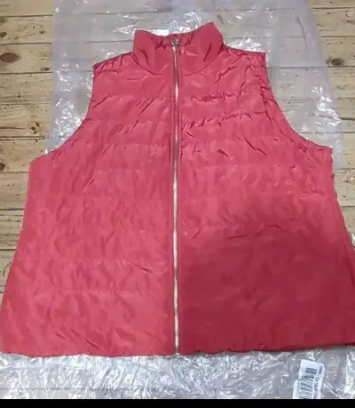 Chaleco sin mangas rojo Michael Kors talla 2X - miniatura 1