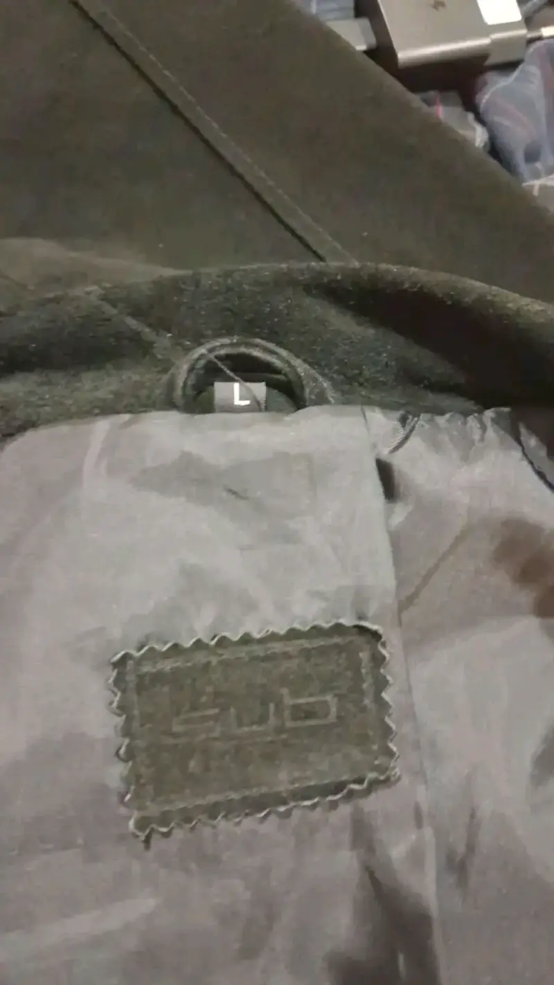 Chaqueta negra de mujer talla L con cierre - 3