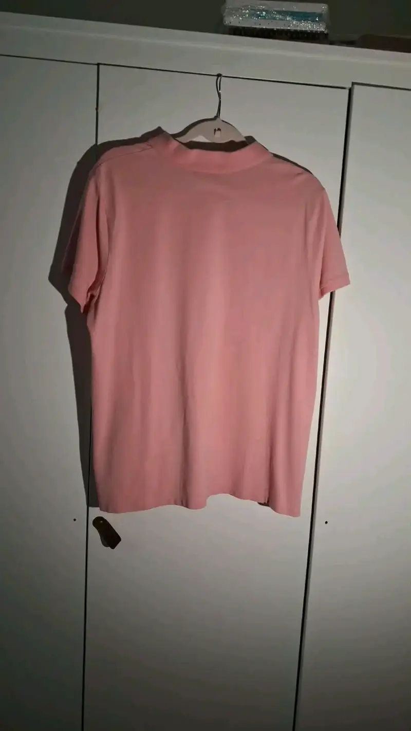Polera Polo Rosa Lands' End Talla XL - 2