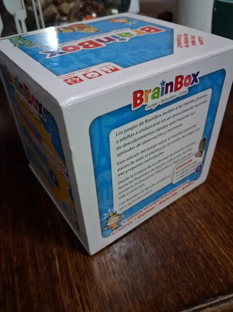 Juego educativo BrainBox El Mundo para niños - 2