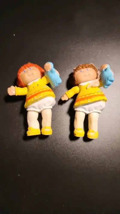 mini muñecas articuladas vintage de Cabbage Patch - miniatura 1