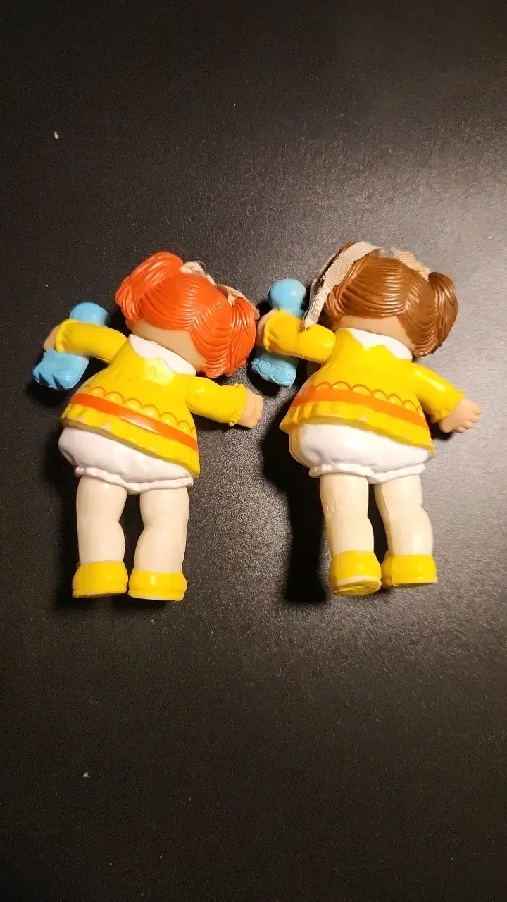 mini muñecas articuladas vintage de Cabbage Patch - 2