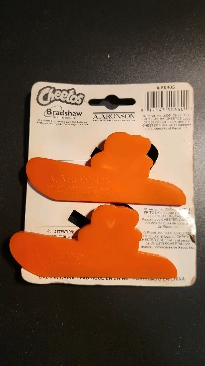 Clips para bolsas Cheetos Chester Cheetah - 2