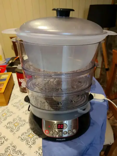 Vaporera eléctrica Philips con temporizador - miniatura 1
